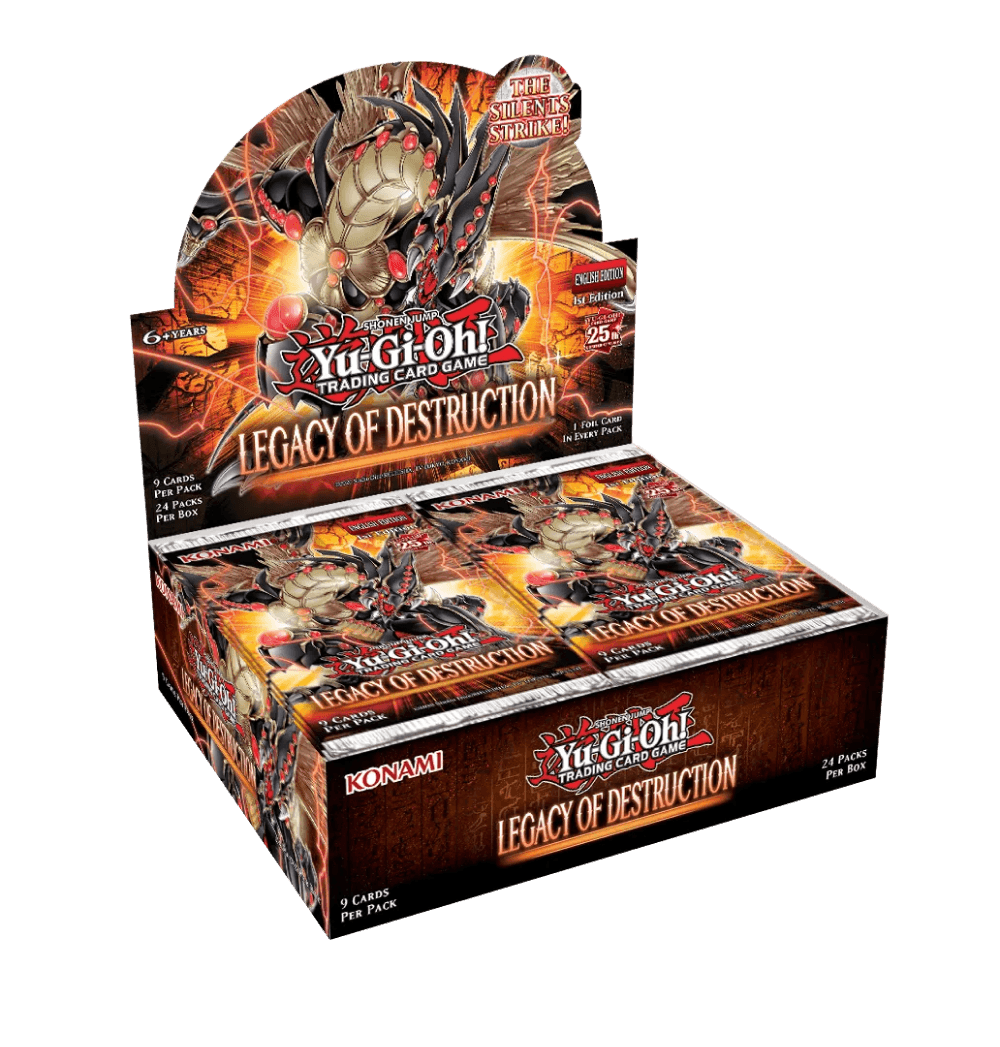 Yu-Gi-Oh! TCG - Legacy Of Destruction - Display Case (12x Booster Boxes) - The Card Vault