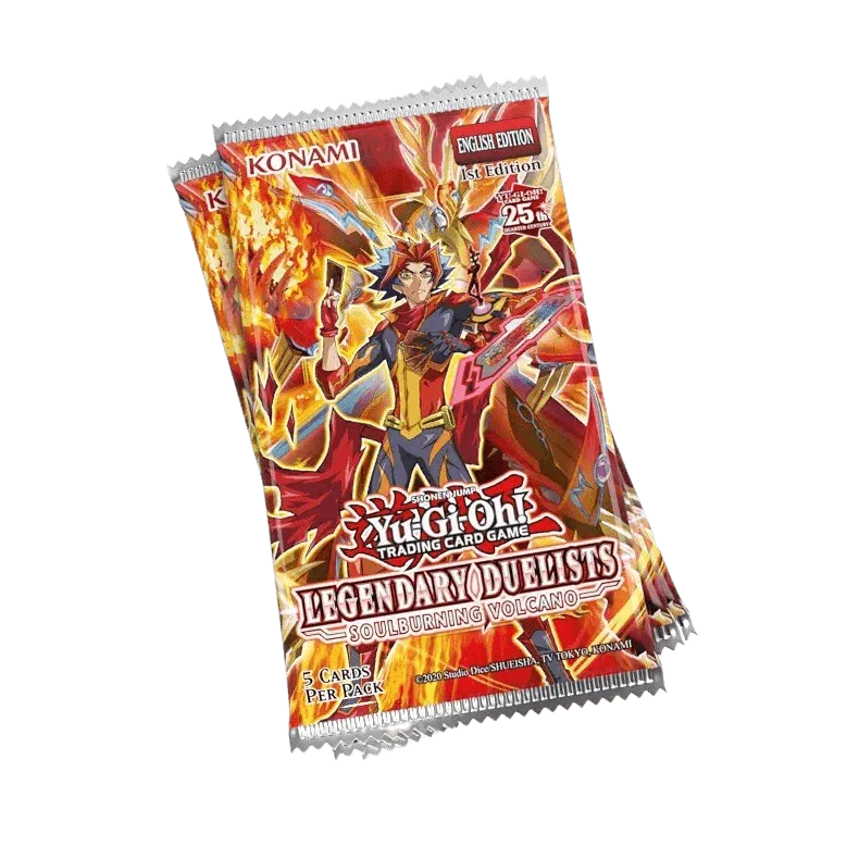yugioh legendary duelists: soulburning volcano booster box Yu-Gi-Oh! TCG Legendary Duelists 10: Soulburning Volcano