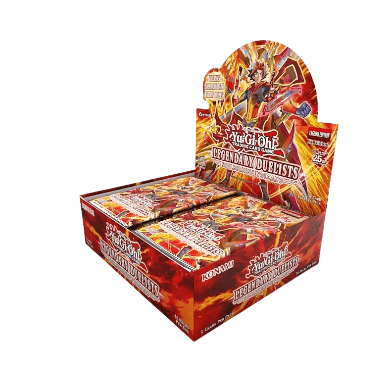 Yu Gi Oh Tcg Legendary Duelists 10 Soulburning Volcano Booster Box The Card Vault 7116