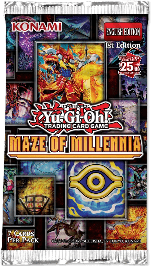 Yu-Gi-Oh! TCG - Maze of Millennia - Booster Box (24 Packs) - The Card Vault