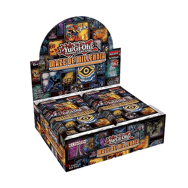 Yu-Gi-Oh! TCG - Maze of Millennia - Display Case (12x Booster Boxes) - The Card Vault