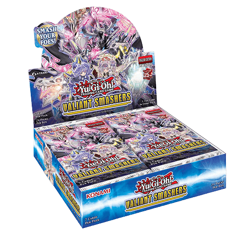 Yu-Gi-Oh! TCG - Valiant Smashers - Booster Box (24 Packs) - The Card Vault