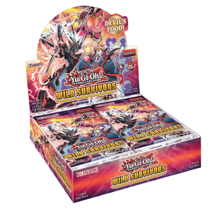 Yu-Gi-Oh! - Wild Survivors - Booster Box (24 Packs) - The Card Vault