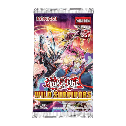 Yu-Gi-Oh! - Wild Survivors - Booster Box (24 Packs) - The Card Vault