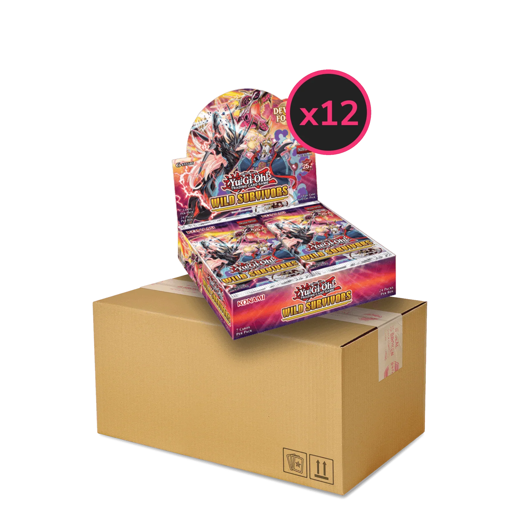 Yu-Gi-Oh! TCG - Wild Survivors - Display Case (12x Booster Boxes) β The ...