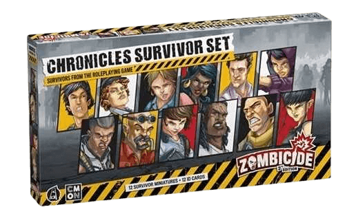 Zombicide (2nd Edition) - Chronicles Survivors Set - The Card Vault