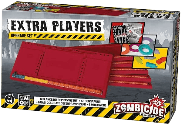 Zombicide (2nd Edition) - Extra Players Upgrade Set - The Card Vault