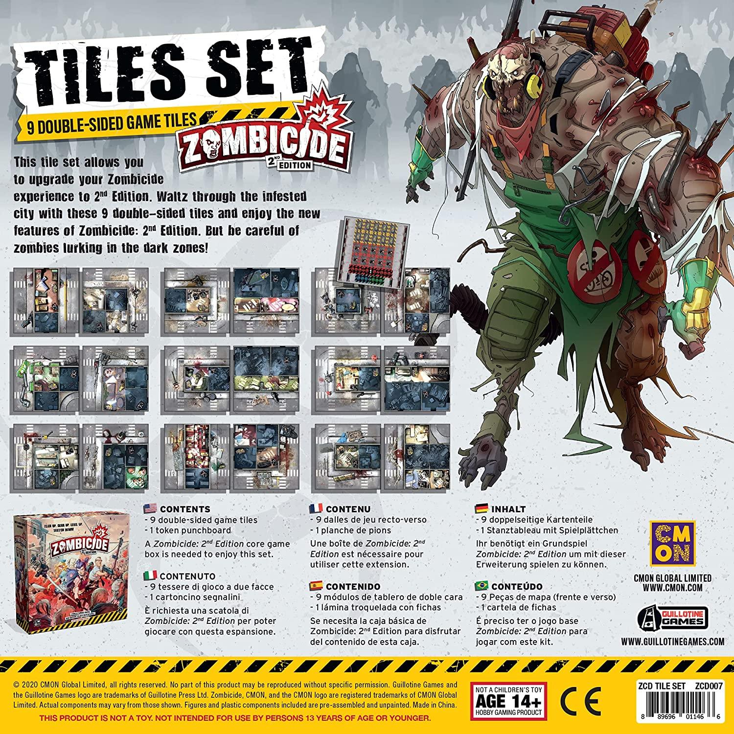 Zombicide (2nd Edition) - Tile Set - The Card Vault