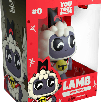 Youtooz - Cult Of The Lamb - Lamb Vinyl Figure #0 - The Card Vault
