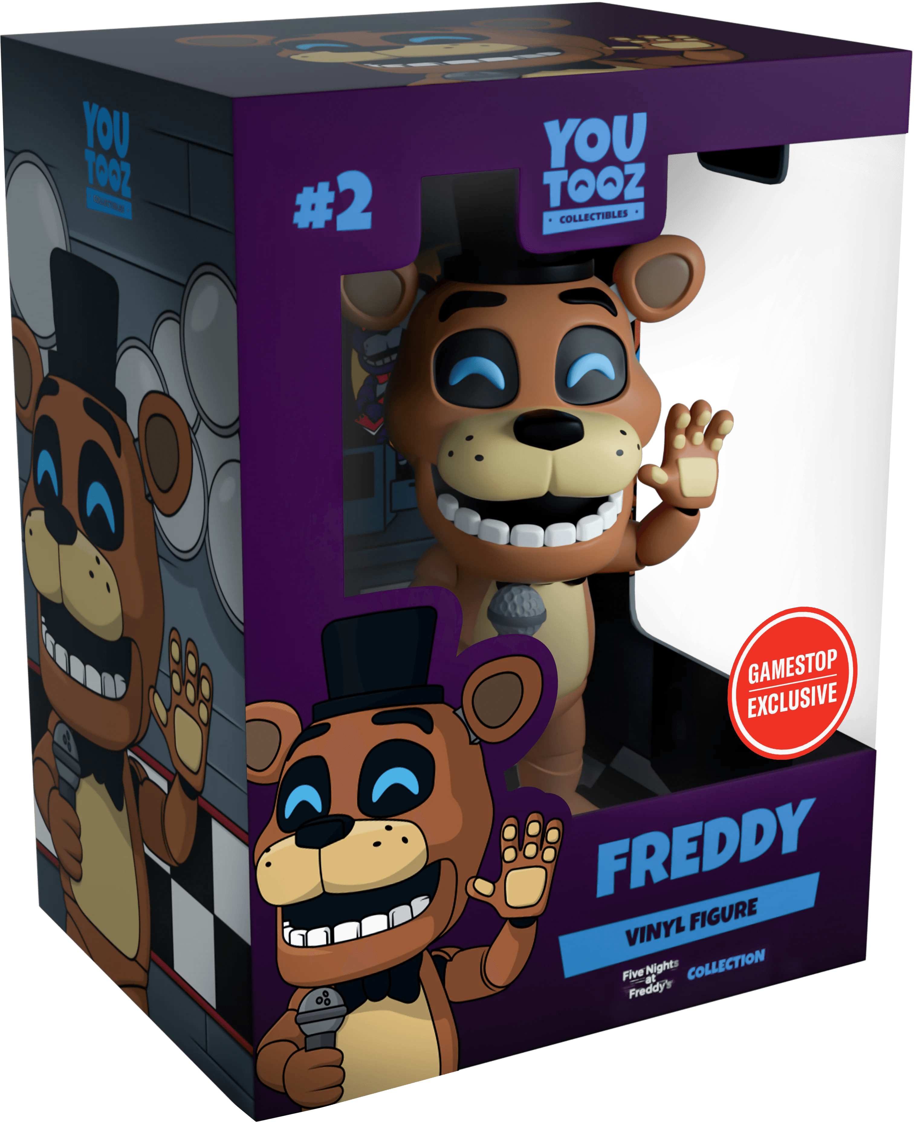 Youtooz - Five Nights at Freddy’s - Freddy Vinyl Figure #2 - The Card Vault