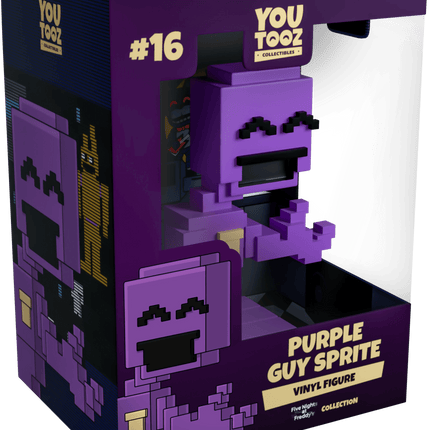 Youtooz - Five Nights at Freddy’s - Purple Guy Sprite Vinyl Figure #16 - The Card Vault