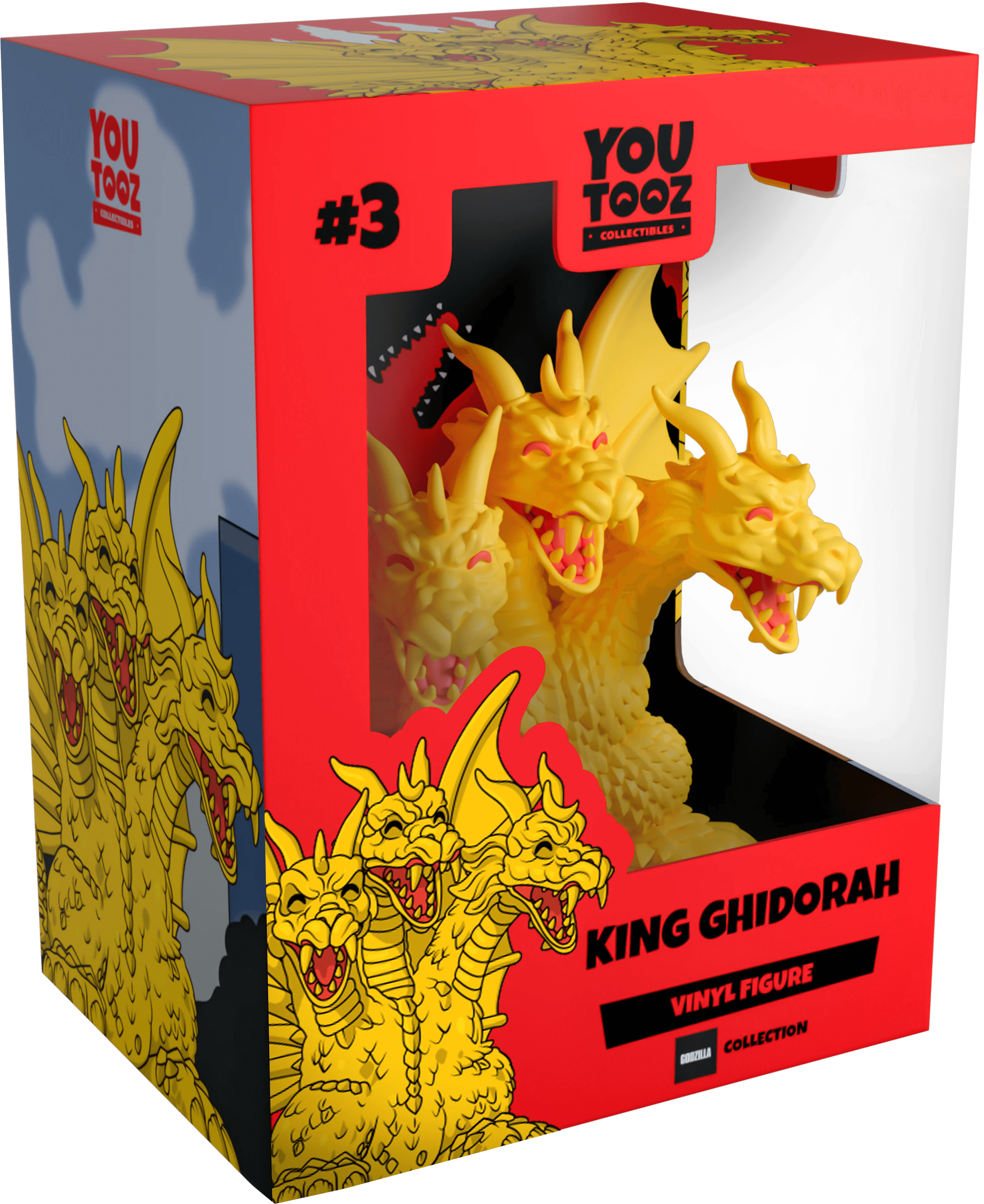 Youtooz - Godzilla - King Ghidorah Vinyl Figure #3 - The Card Vault