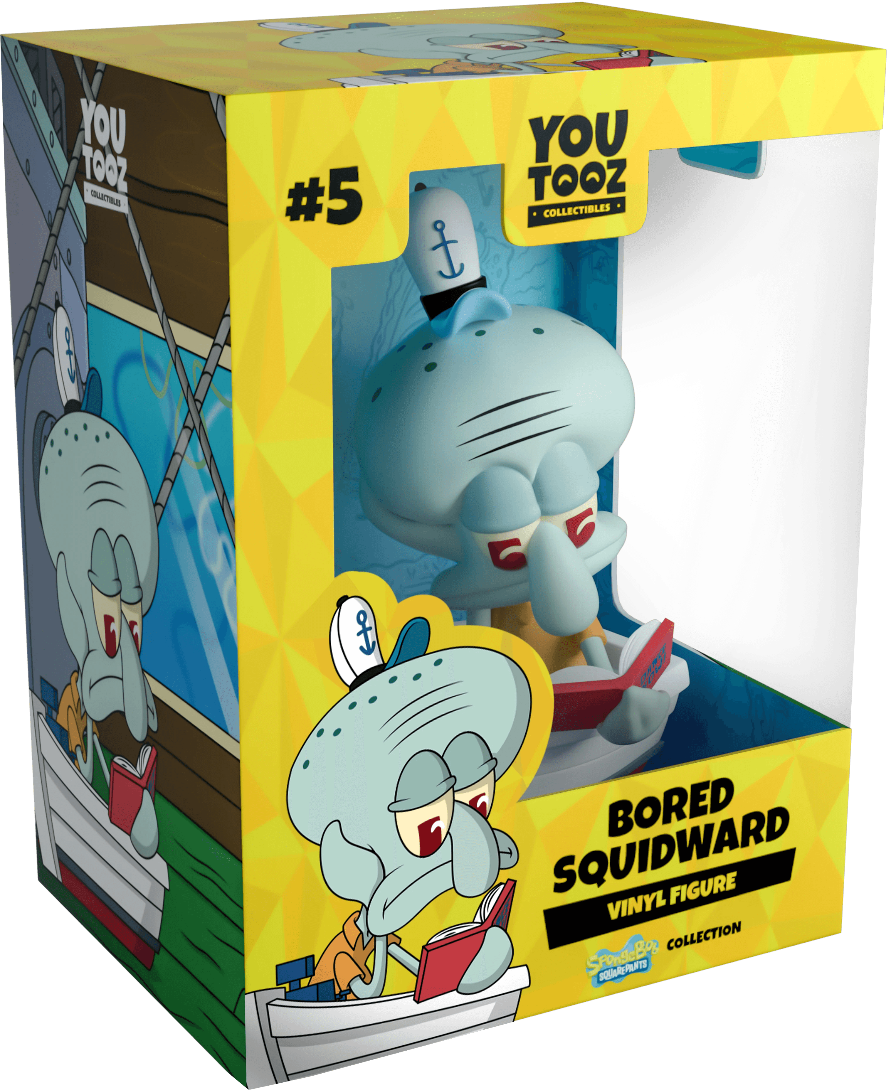 Youtooz - SpongeBob SquarePants - Bored Squidward Vinyl Figure #5 - The Card Vault