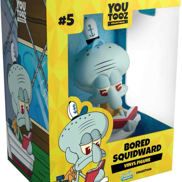 Spongebob SquarePants Collection Bored Squidward Vinyl Figure #5