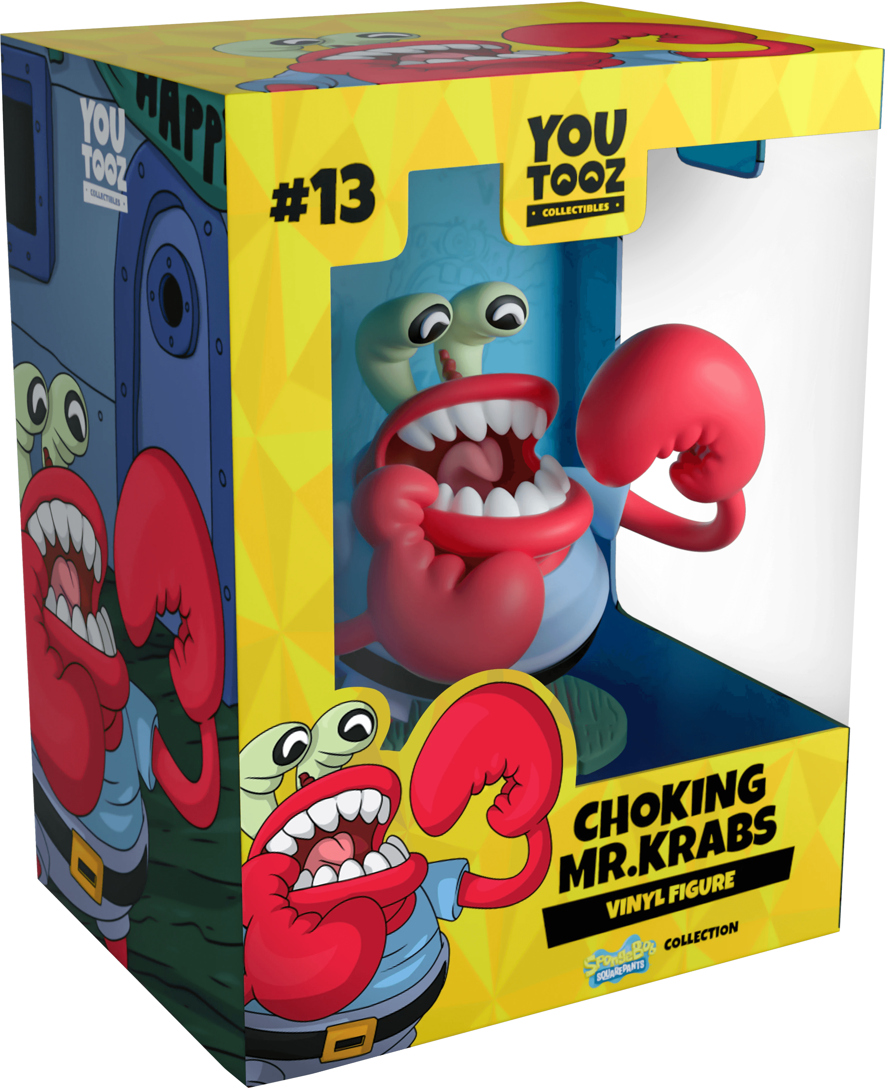 Youtooz - SpongeBob SquarePants - Choking Mr. Krabs Vinyl Figure #13 - The Card Vault