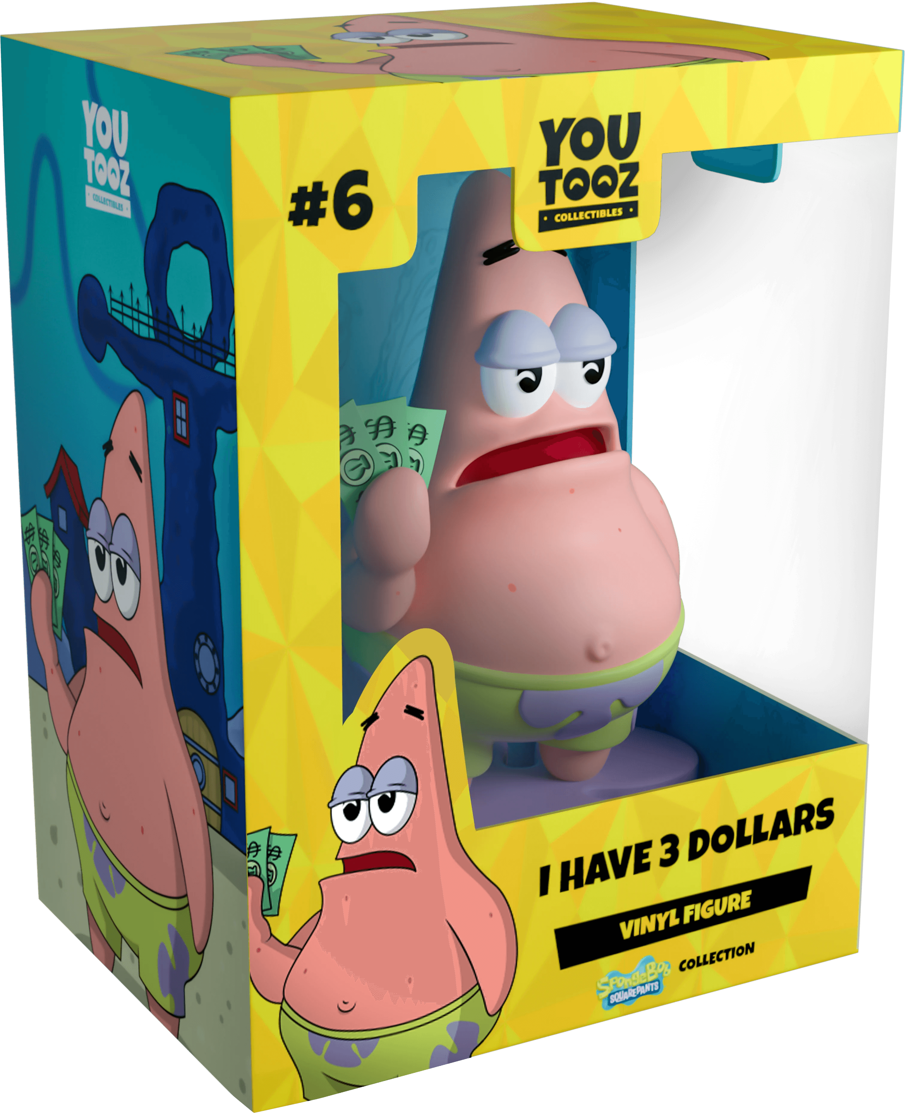 Youtooz - SpongeBob SquarePants - I Have 3 Dollars Vinyl Figure #6 - The Card Vault