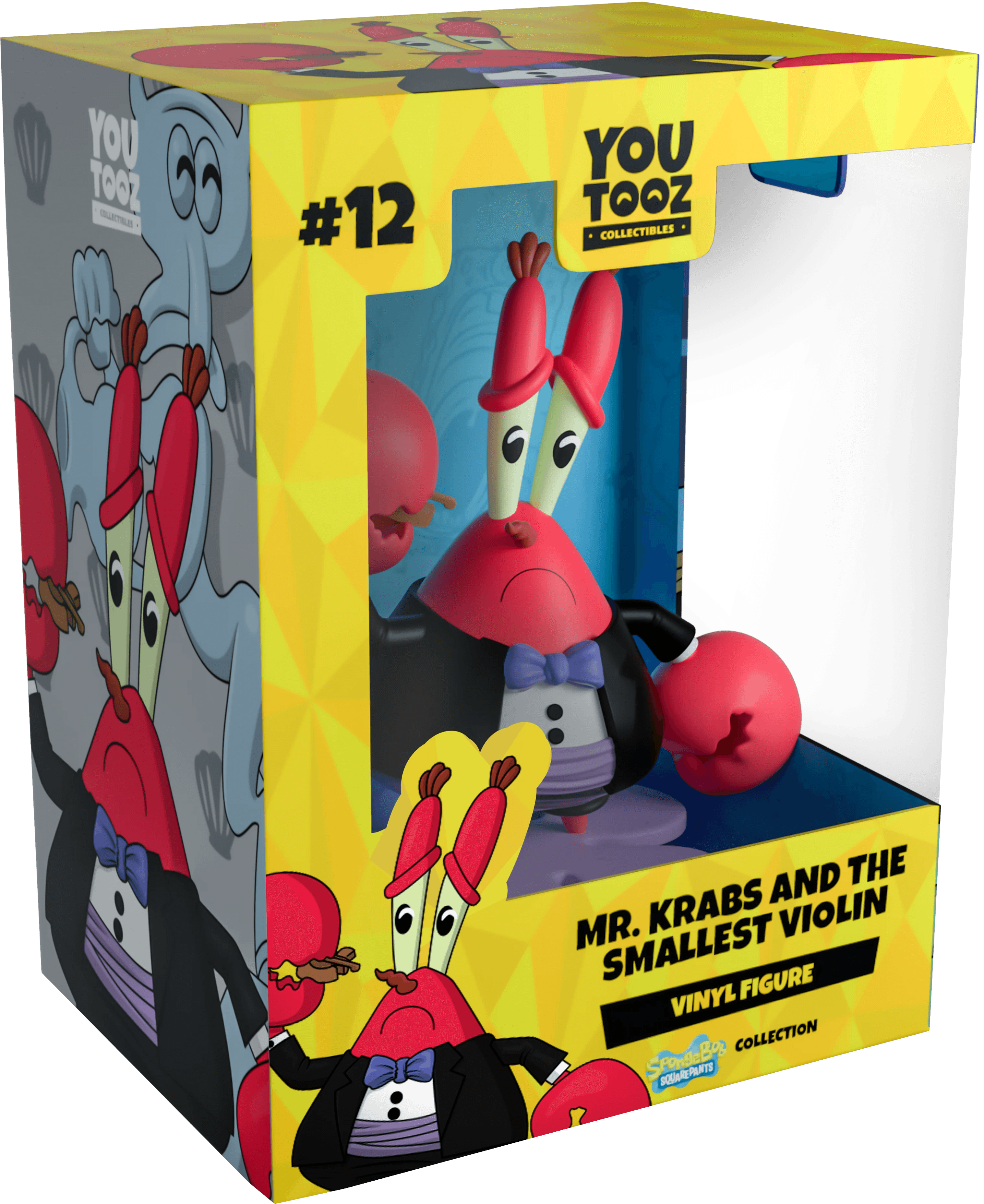 Youtooz - SpongeBob SquarePants - Mr. Krabs and the Smallest Violin Vinyl Figure #12 - The Card Vault