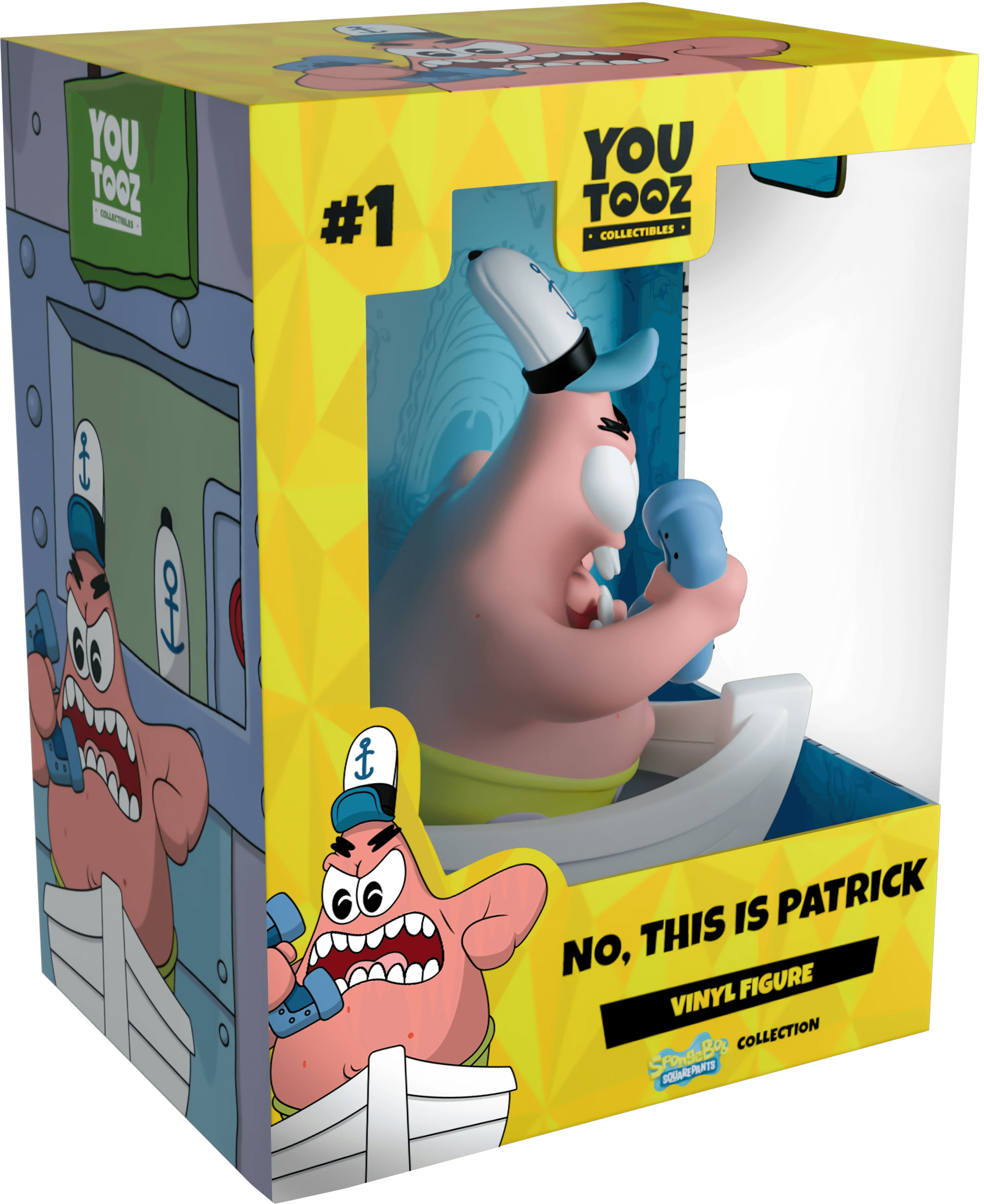 Youtooz - SpongeBob SquarePants - No This Is Patrick Vinyl Figure #1 - The Card Vault