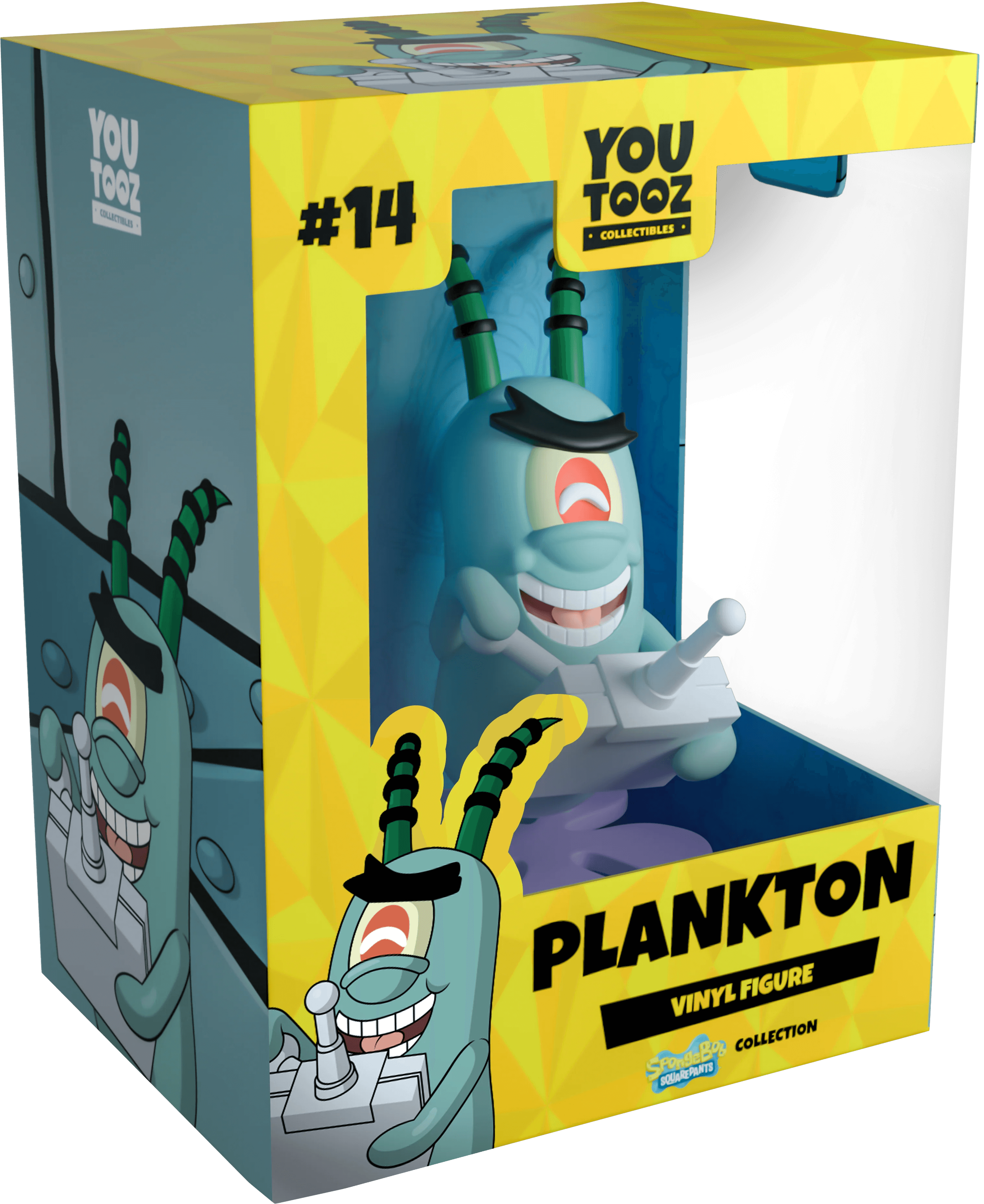 Youtooz - SpongeBob SquarePants - Plankton Vinyl Figure #14 - The Card Vault