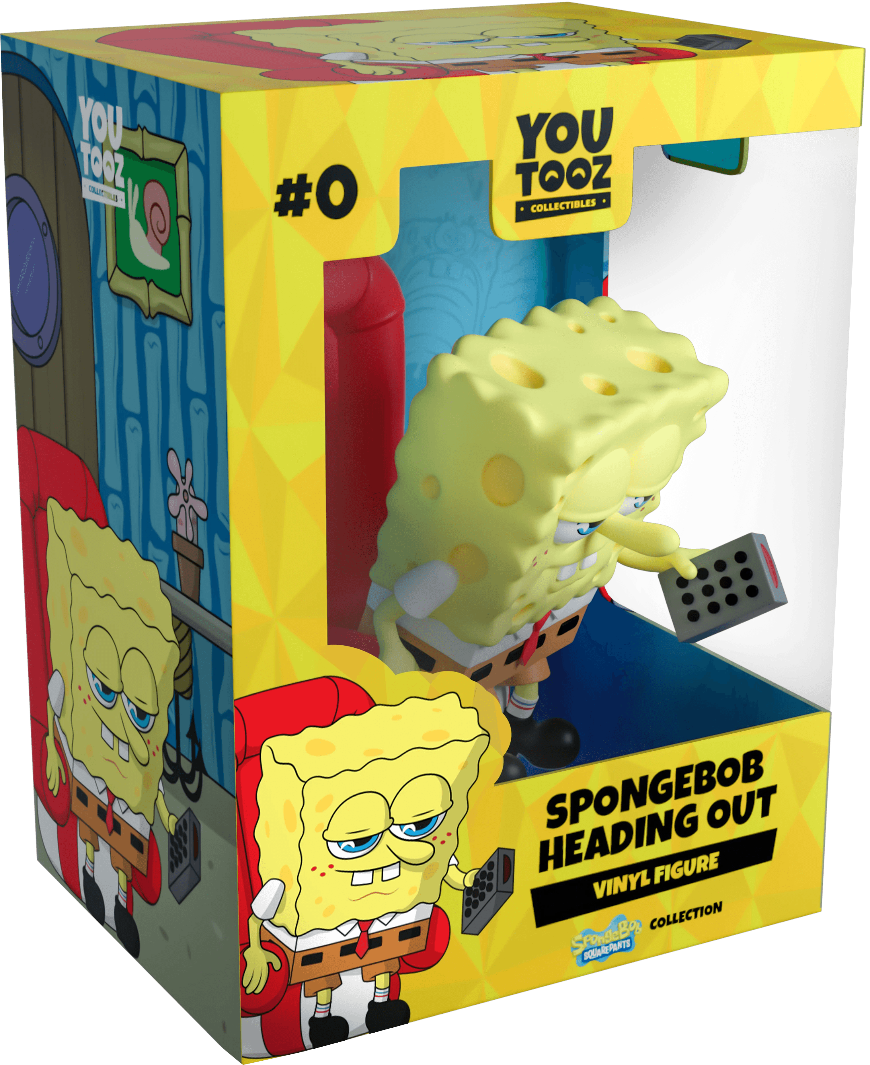 Youtooz - SpongeBob SquarePants - SpongeBob Heading Out Vinyl Figure #0 - The Card Vault