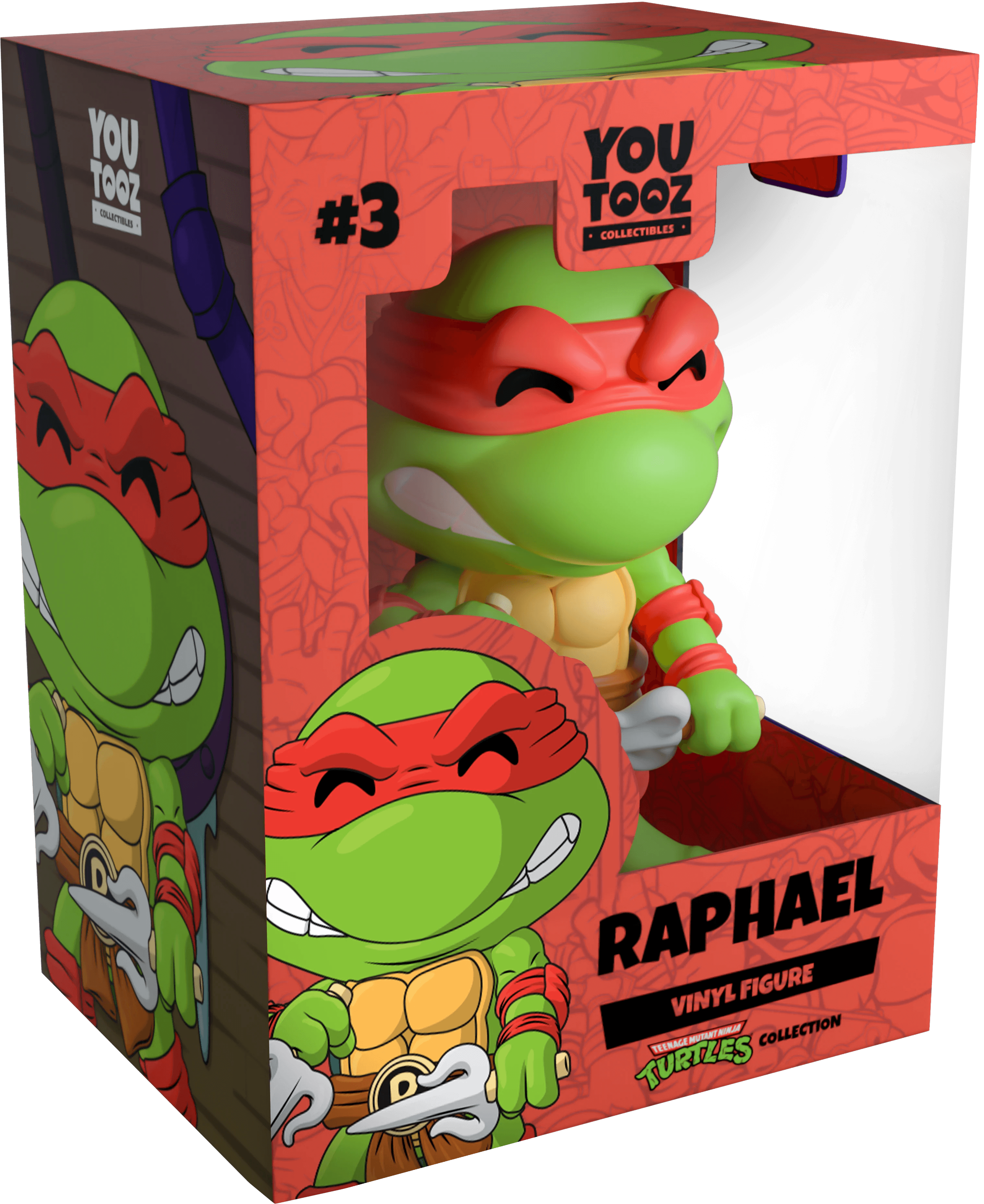 Youtooz - Teenage Mutant Ninja Turtles - Raphael Vinyl Figure #3 - The Card Vault