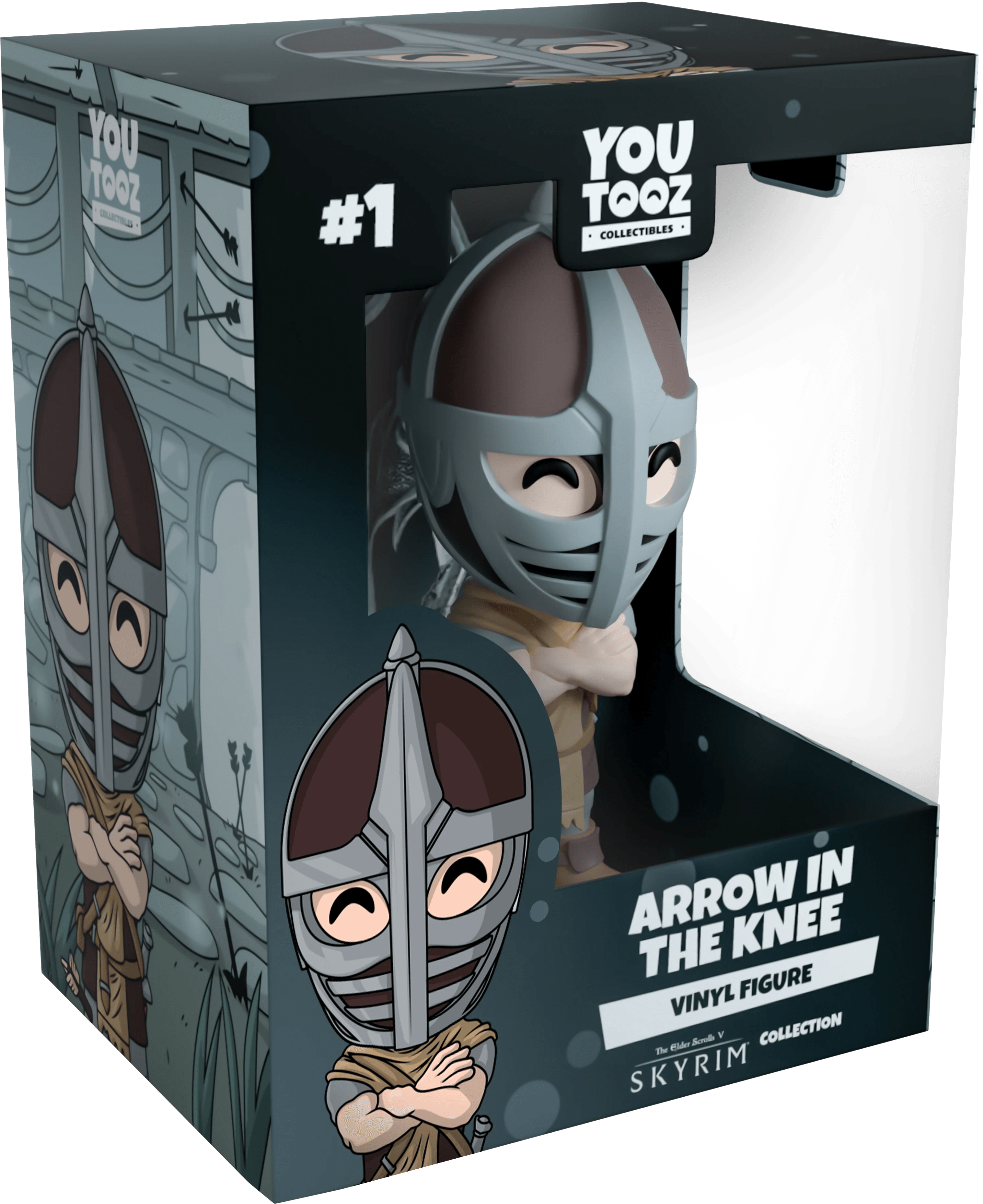 Youtooz - The Elder Scrolls V: Skyrim - Arrow In The Knee Vinyl Figure #1 - The Card Vault