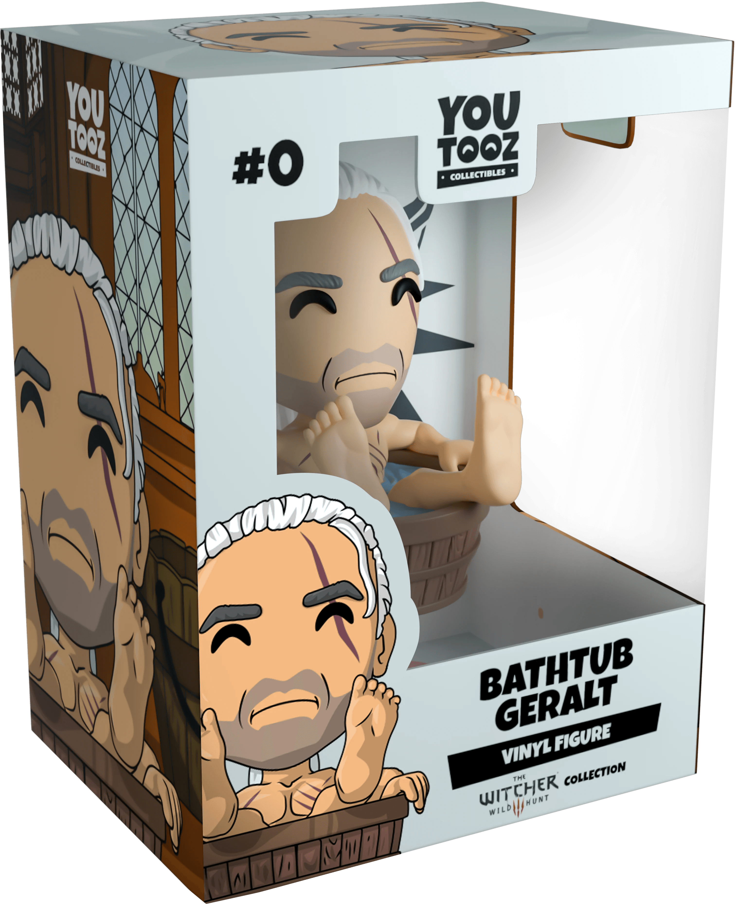 Youtooz - The Witcher - Bathtub Geralt Vinyl Figure #0 - The Card Vault